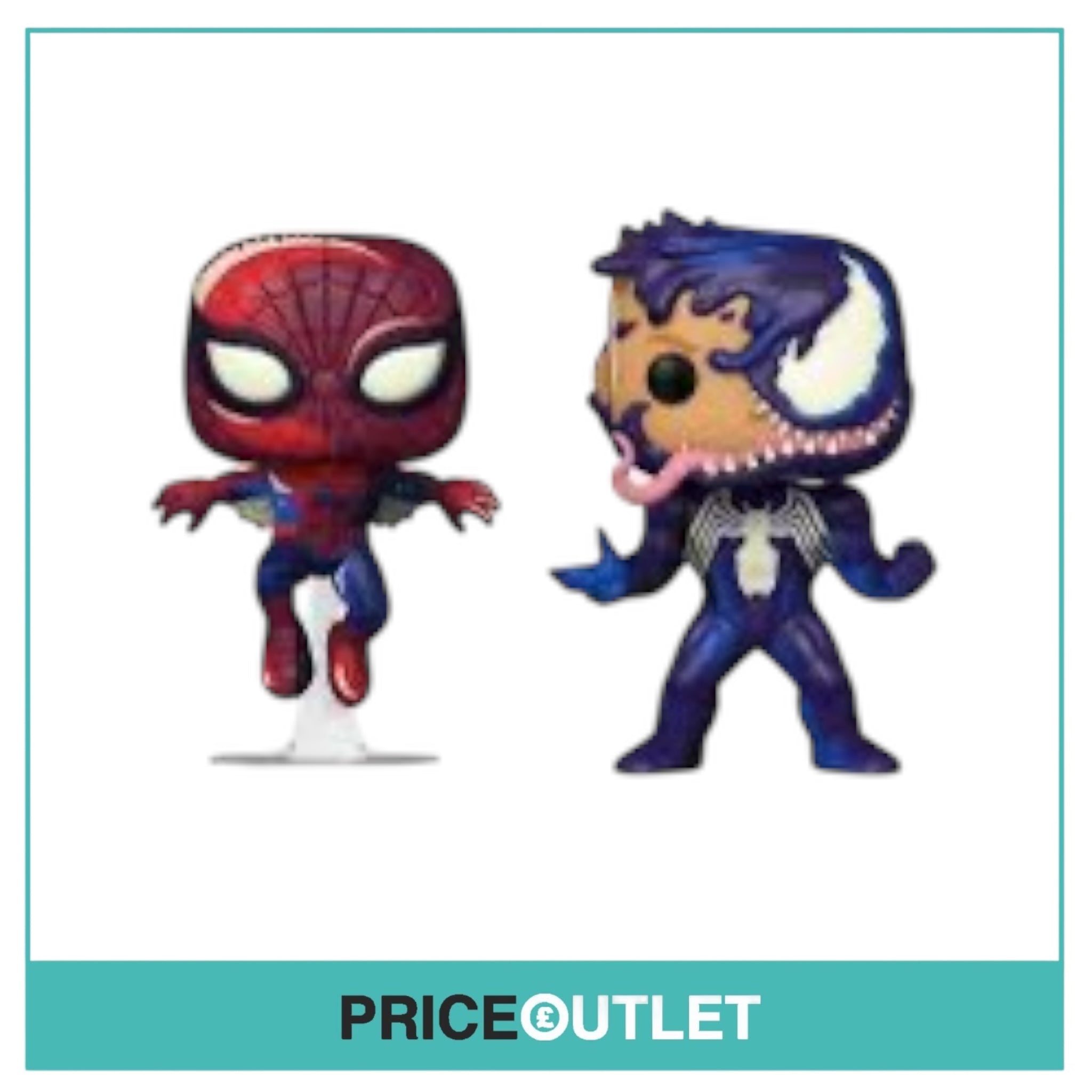 Funko - Marvel - Spider-man & Venom 2 Pack 2 Brand New
