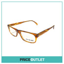 Clear Lens Yellow & Brown Translucent Tortoiseshell Frame Glasses RRP £325