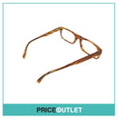 No Lens Yellow & Brown Translucent Tortoiseshell Frame Glasses RRP £325