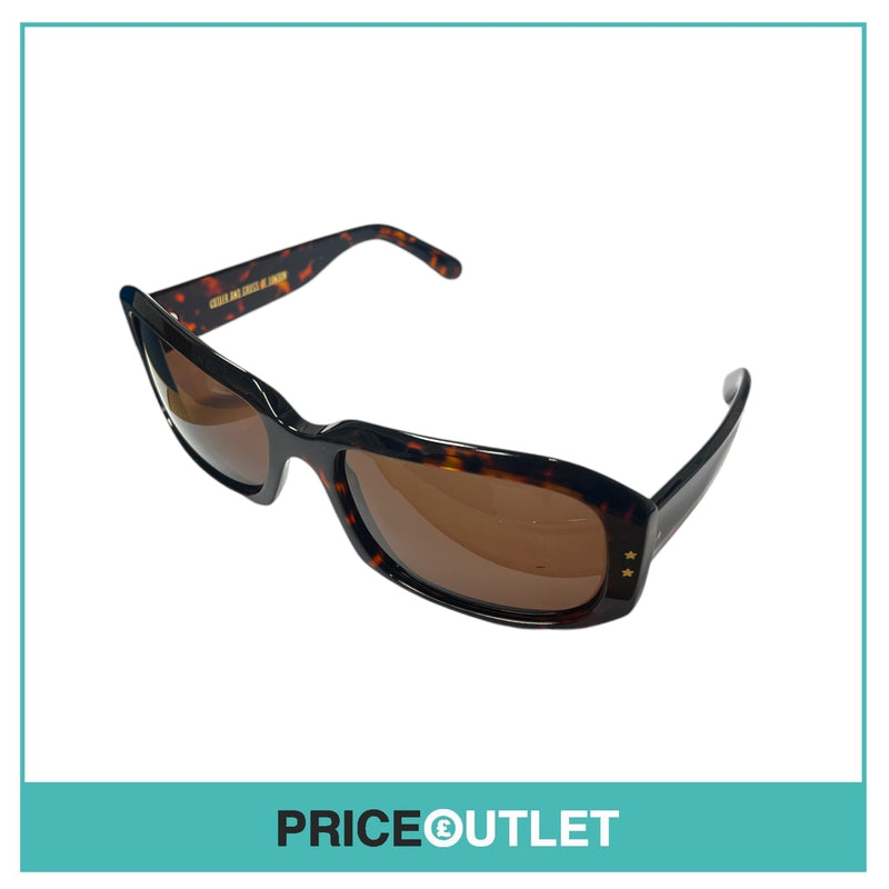 Brown Tortoiseshell Frame Sunglasses RRP £325 (18)