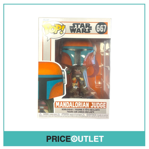 Funko - Star Wars - Mandalorian Judge #667 (Slight damage)