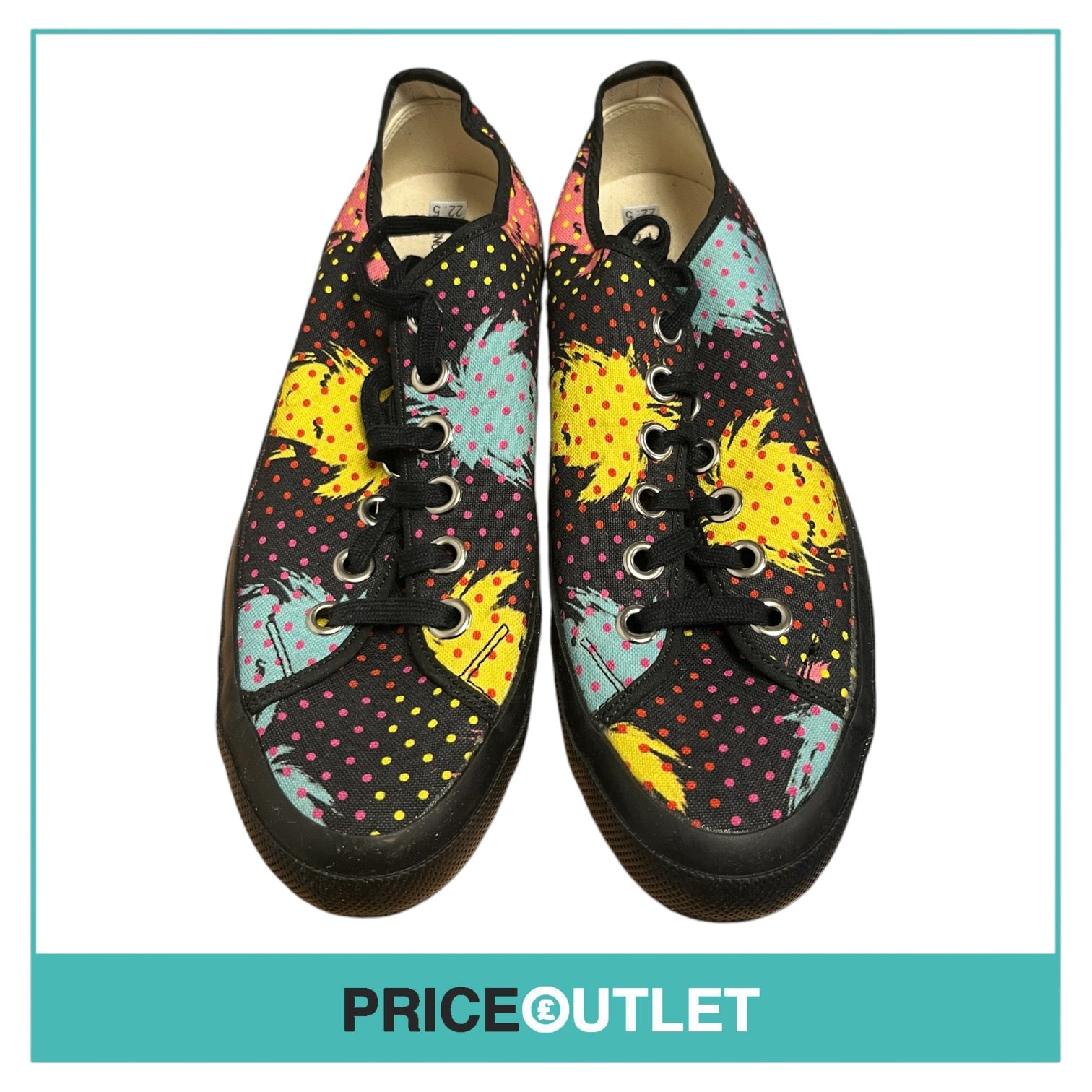 Comme des Garçons - Multicoloured Print Trainers - Size 22.5 - BRAND NEW