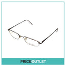 Clear Lens Brown Thin Frame Glasses RRP £325
