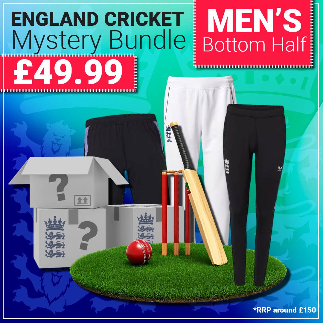 Castore - England Cricket Random Bottoms Bundle - Size XL