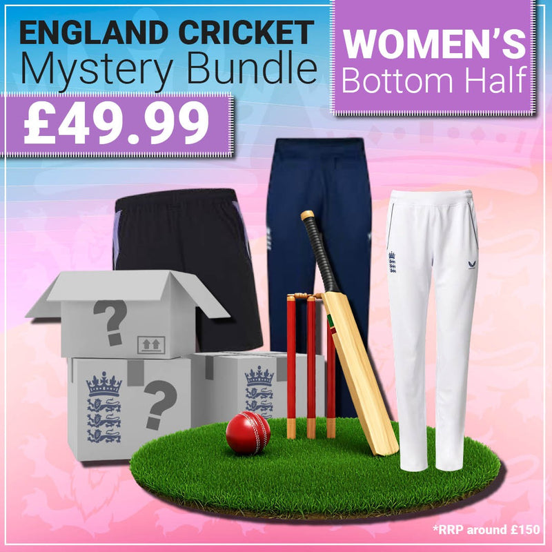 Castore - England Cricket Mystery Bottoms Bundle - Size 16
