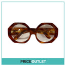 Clear Lens Brown Tortoiseshell Frame Glasses RRP £325 (27)