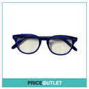Clear Lens Blue Frame Glasses RRP £325 (10)