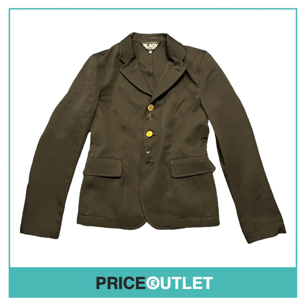 Comme des Garçons Black - Black Unisex Jacket with Mixed Buttons - Size XS - BRAND NEW WITH TAGS