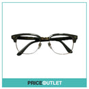 No Lens Grey Square Frame Glassed With Gold Detail RRP £325