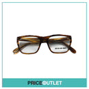 Clear Lens Brown Translucent Striped Patterned Glasses RRP £325 (2)