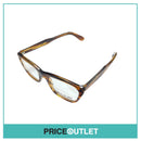 Clear Lens Brown Translucent Striped Patterned Glasses RRP £325 (2)
