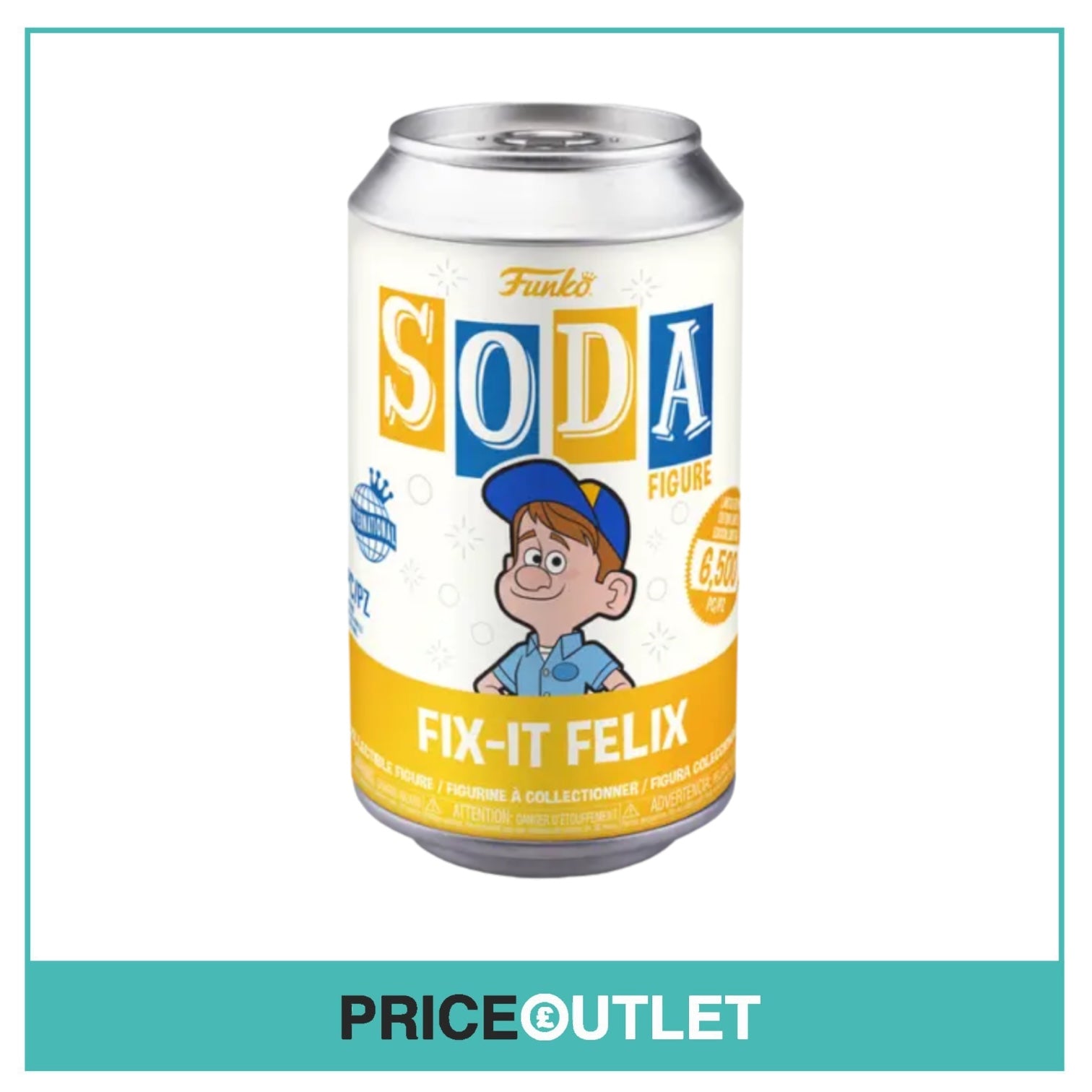 Fix it Felix -  Funko Soda Vinyl Figure! - Wreck it Ralph - International LE6500 Pcs