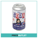 Captain Carter- Funko Soda Vinyl Figure! Box Of 6 - Marvel What IF? - International LE10000 Pcs - Brand New