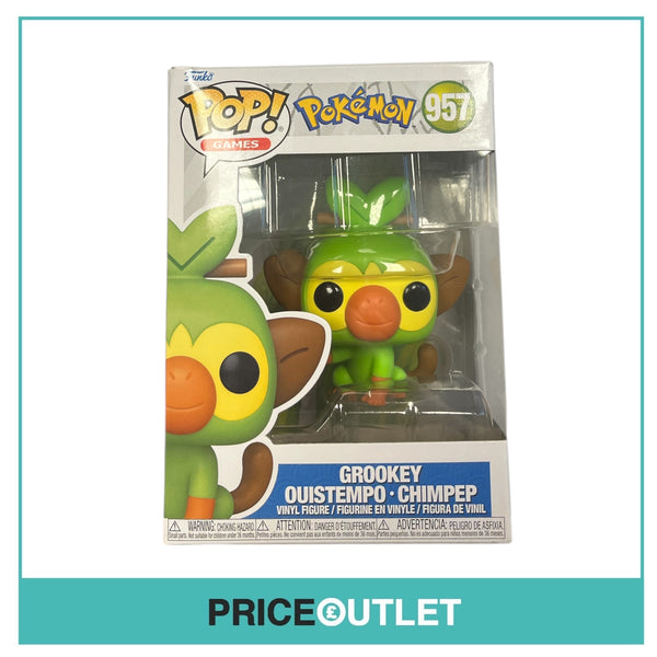 Funko - Pokémon - Grookey #957 (Damaged)