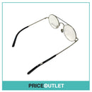 Clear Lens Black & Silver Frame Glasses RRP £325 (3)