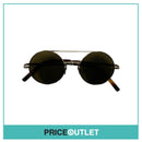 Gold Frame Pilot Sunglasses With Brown Tortoiseshell Detail RRP £325