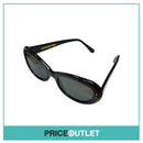 Black Glitter Frame Cat Eye Sunglasses RRP £325
