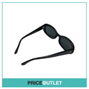 Black Glitter Frame Cat Eye Sunglasses RRP £325
