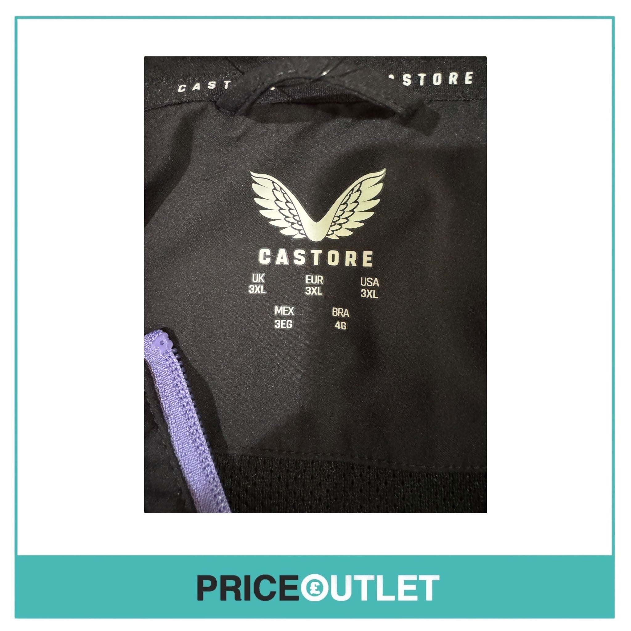 Castore - England Cricket ECB Training Rain Jacket - Medium - Brand New