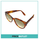 Orange Tortoiseshell Frame Round Sunglasses RRP £325