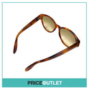Orange Tortoiseshell Frame Round Sunglasses RRP £325