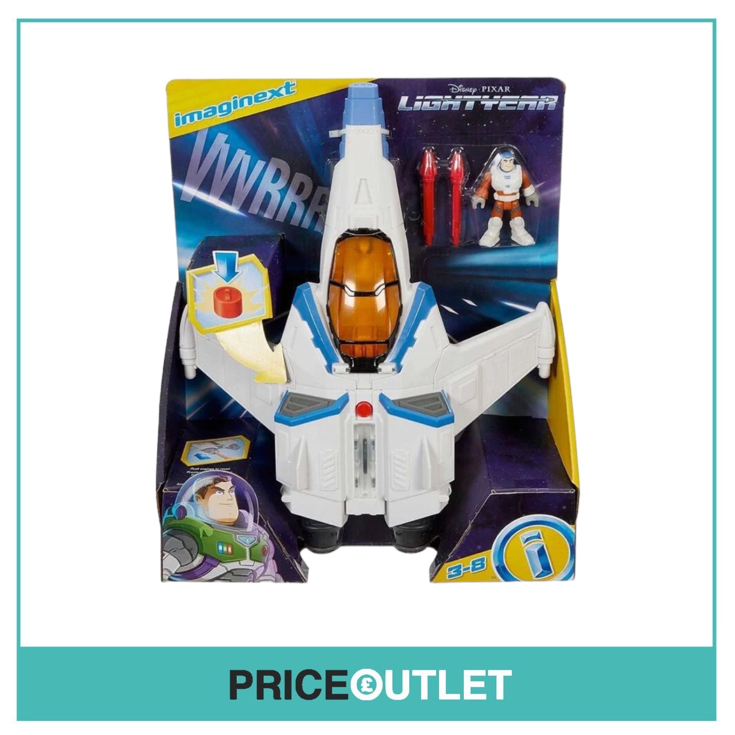 Disney Pixar Lightyear Blast and Battle XL-15 Vehicle