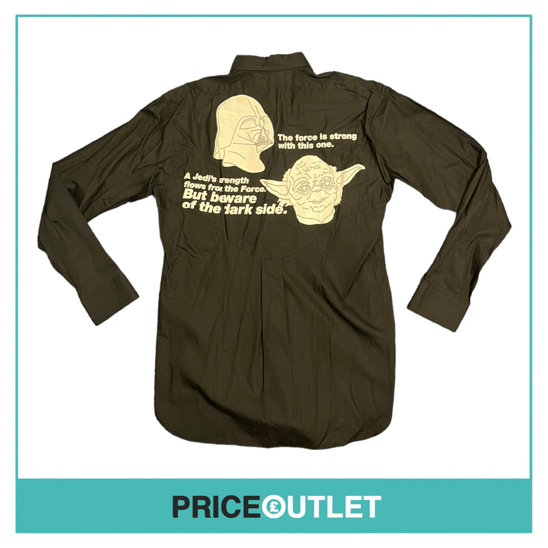 Comme des Garçons Shirt x Star Wars - Mens Yoda & Darth Vader Shirt - Size S - BRAND NEW WITH TAGS