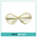 Clear Lens White Frame Glasses RRP £325 (2)