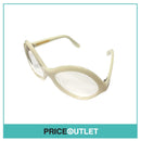 Clear Lens White Frame Glasses RRP £325 (2)
