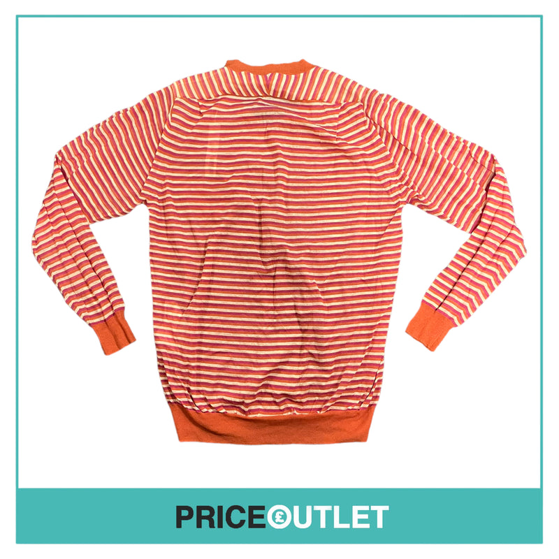 Sacai - Pink and Orange Striped Jumper - Size 3 - BRAND NEW WITH TAGS