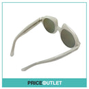 Thomas Tait White Frame Sunglasses With Blue Tint Lens RRP £325