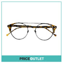 No Lens Brown Tortoiseshell Print & Matte Black Frame Pilot Glasses RRP £325