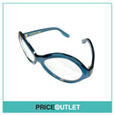 Clear Lens Blue Frame Glasses RRP £325 (11)