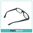 Clear Lens Black Frame Glasses RRP £325 (35)