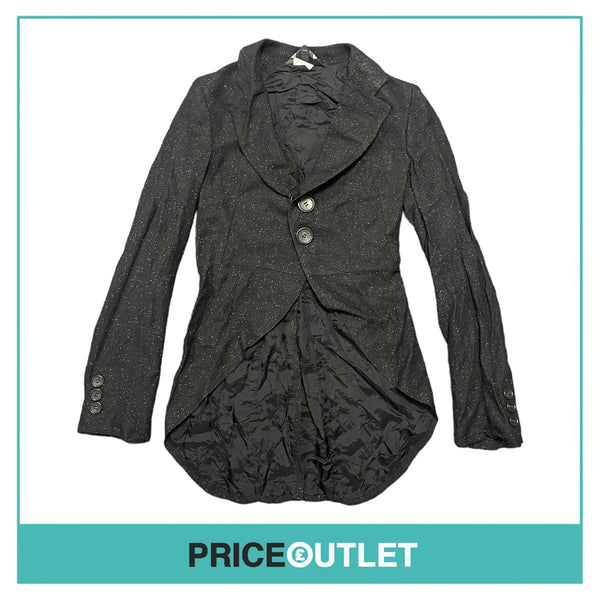 Comme des Garçons Black - Unisex Black Sparkly Blazer - Size XS - BRAND NEW WITH TAGS