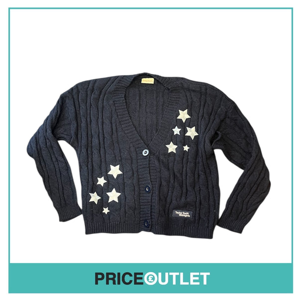 Taylor Swift - Midnights - Navy Star Cardigan (Size MD/LG) (Damaged)
