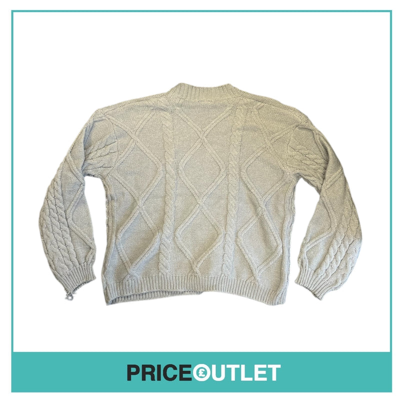 Taylor Swift - The Tortured Poets Department - Grey Cardigan (Size MD/LG) (Damaged)