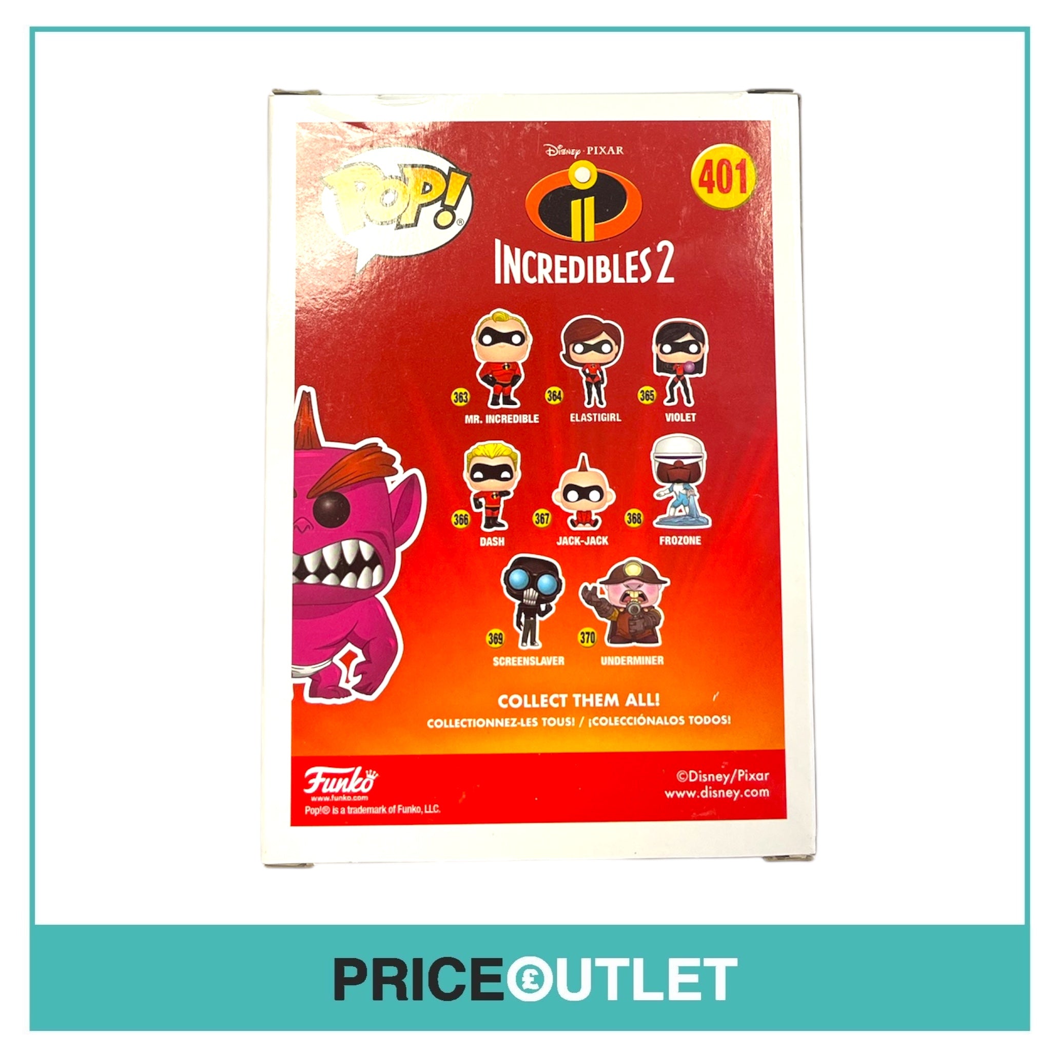 Funko - Incredibles 2 - Monster Jack-Jack