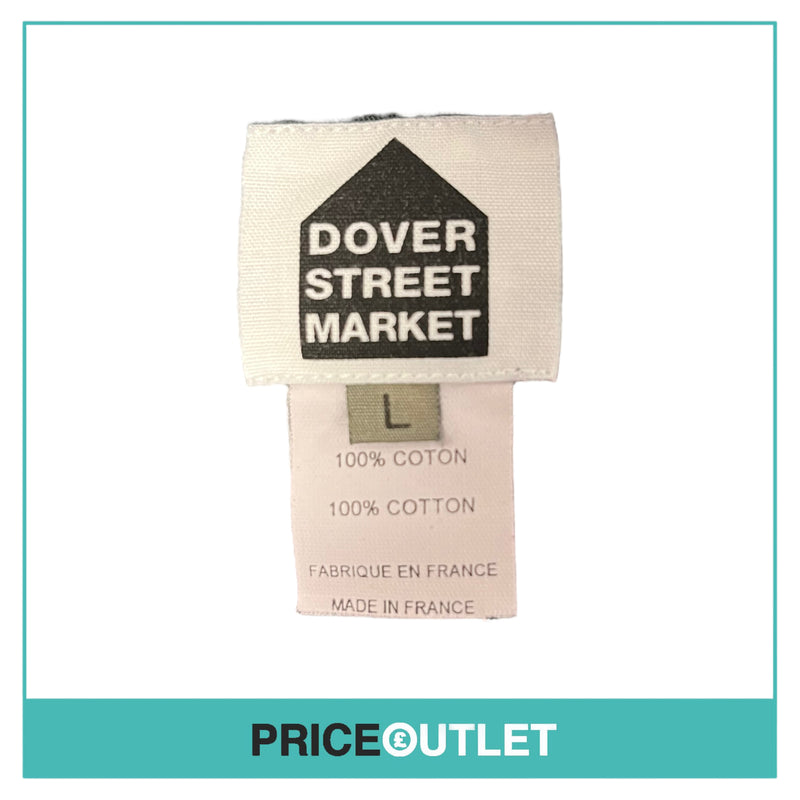 Dover Street Market - Mens Grey Shirt - Size L - BRAND NEW WITH TAGS