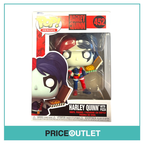 Funko - Harley Quinn - Harley Quinn With Pizza #452 (Damaged)