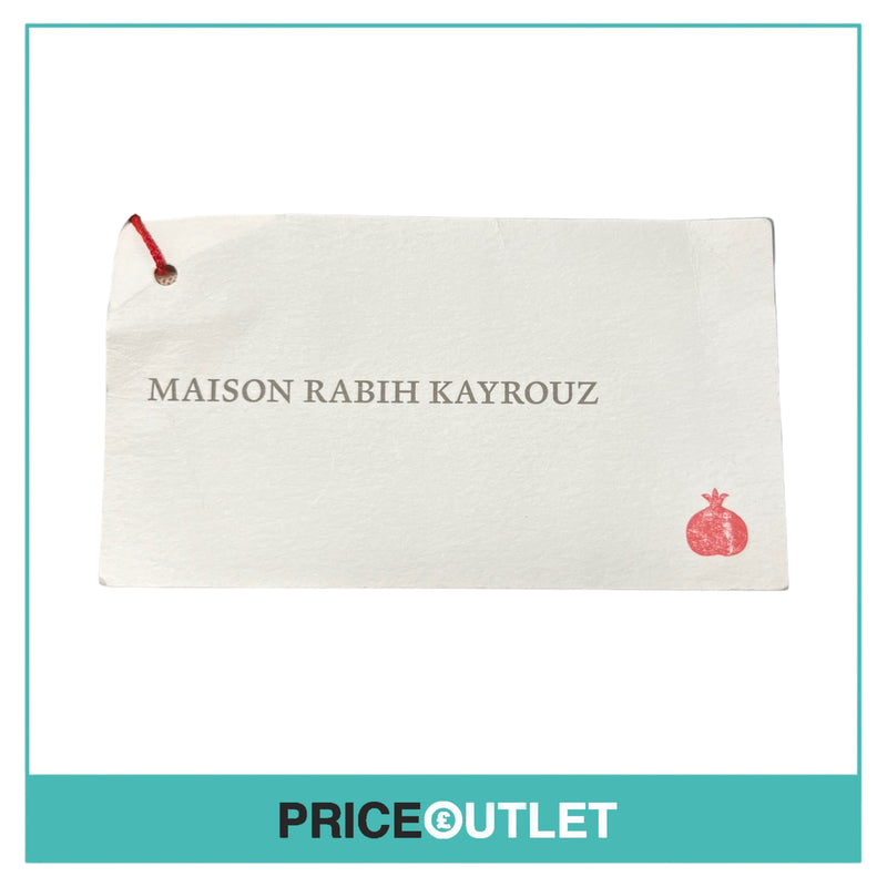 Maison Rabih Kayrouz - Burgundy and Nude Corset Dress - Size 38 - BRAND NEW WITH TAGS