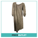 David Szeto - Beige Sari Dress - Size 40 - BRAND NEW WITH TAGS
