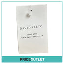 David Szeto - Beige Sari Dress - Size 38 - BRAND NEW WITH TAGS