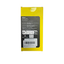 Yellow phone case packaging with JETech branding and product details on a white background