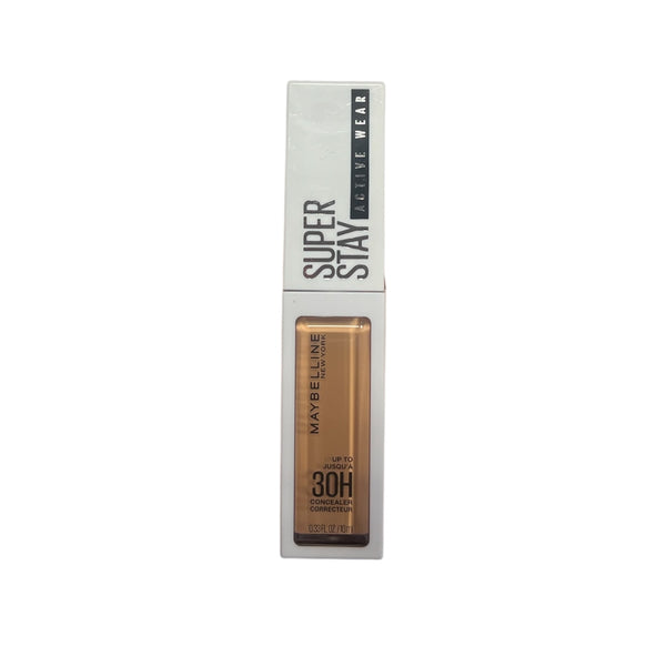 Maybelline Super Stay foundation packaging on a white background