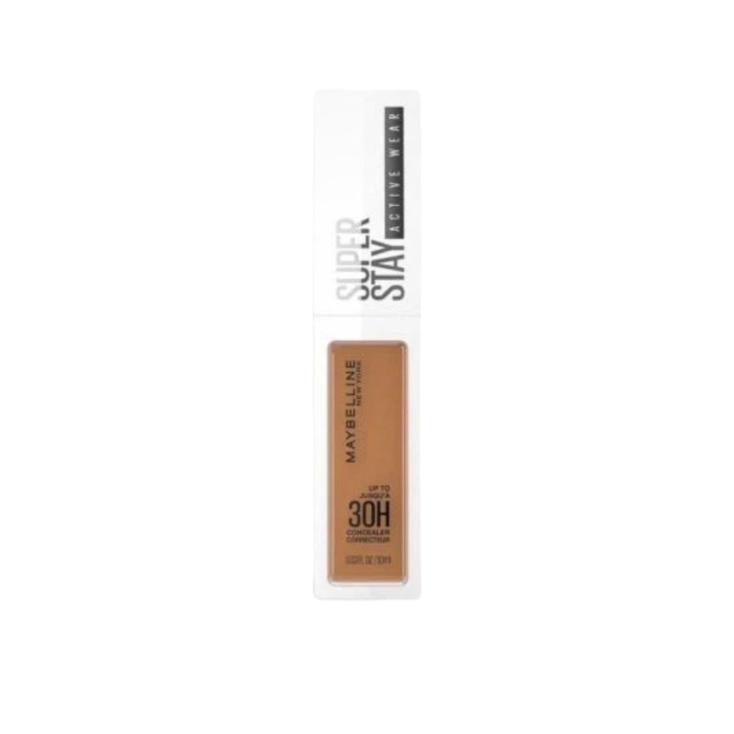 Maybelline Super Stay foundation stick on a white background