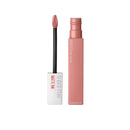 Maybelline lip product with applicator on a white background