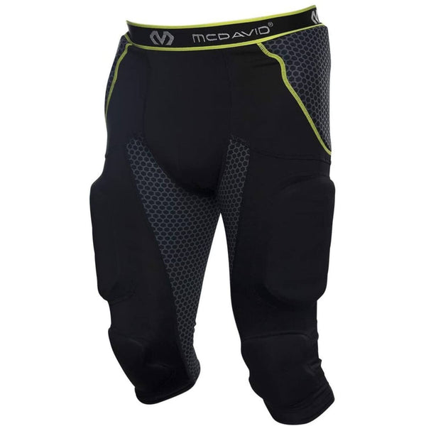 McDavid Intg 7 pad 3/4 Pant Black/Yellow Size XL