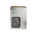 PEKYO Arm Blood Pressure Monitor packaging on a white background