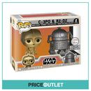 Funko - C-3PO & R2-D2 Concept Star Wars 2 Pack - Disney Exclusive